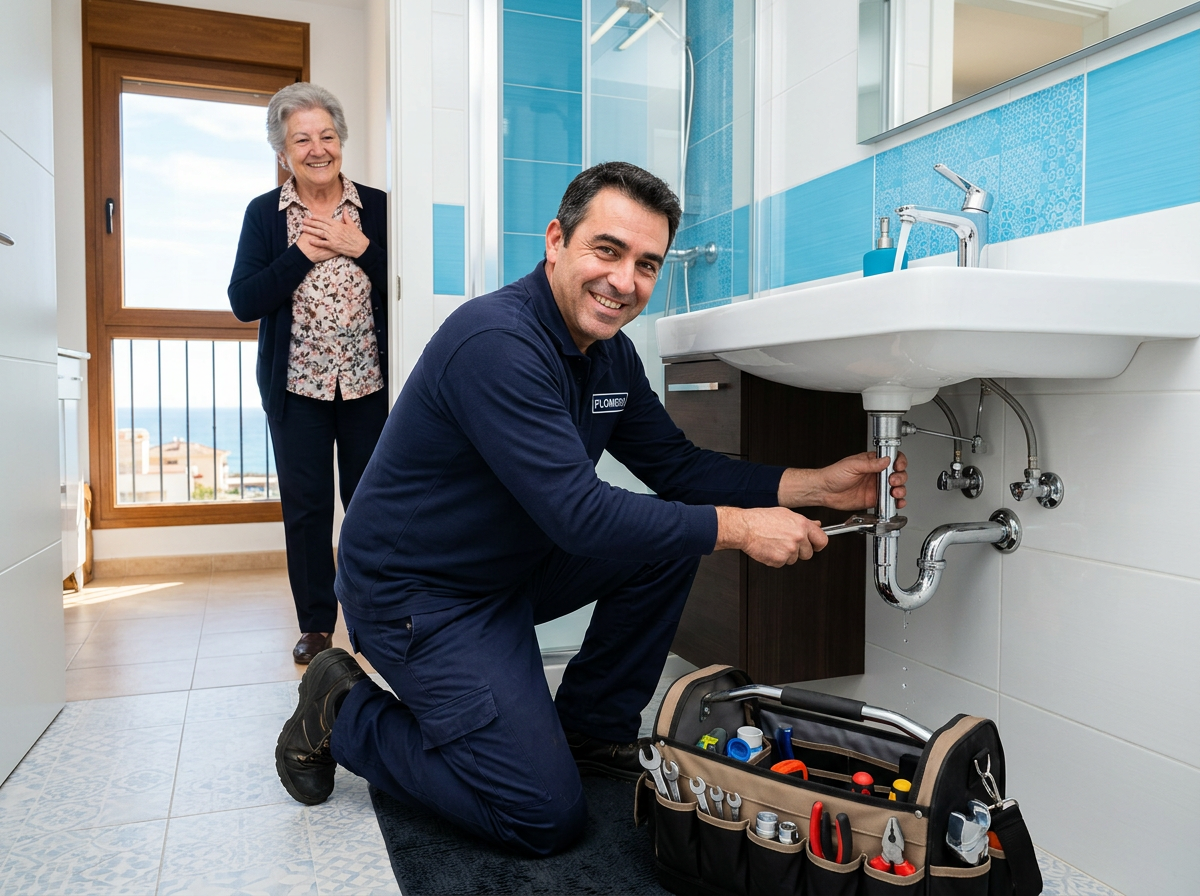 Servicio de Fontanería 24/7 para viviendas vacacionales en Costa Ballena, Rota, Sanlúcar y Chipiona · Vega Home