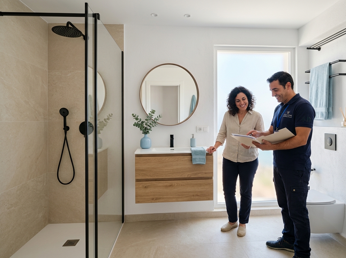 Servicio de Reforma de Baños para viviendas vacacionales en Costa Ballena, Rota, Sanlúcar y Chipiona · Vega Home