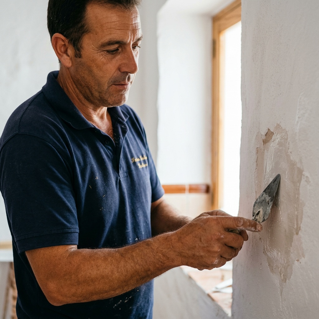 Reparación de humedades y filtraciones en pared por albañil profesional — Vega Home Costa Noroeste de Cádiz